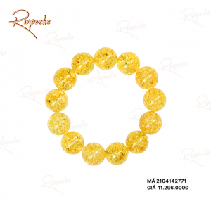 Vòng hổ phách màu vàng mã (2104142771) – Rinpoche